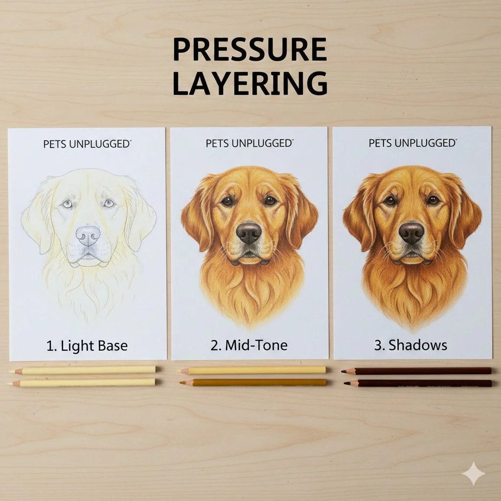 Beyond the Lines: 3 Simple Blending Techniques That Make Your Pet Coloring Pages Pop
